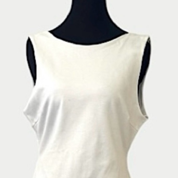 Lulus Like a Lady White Backless Midi Sleeveless Bodycon Dress, White, L, NWT - Picture 10 of 15
